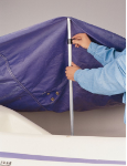 Adjustable Boat Cover Support Pole